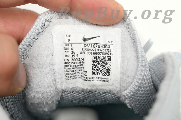 Top Version Nike AIR VAPORMAX 2023 FK Grey Blue DV1678-004 - Image 8
