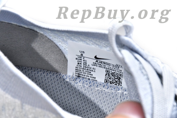 Top Version Nike Air VaporMax 3.0 Silver White AJ6900-102 - Image 9