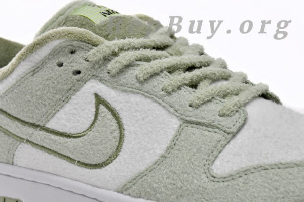 Top Version Nike Dunk Low ’Fleece‘’ DQ7579-300 - 图片 8