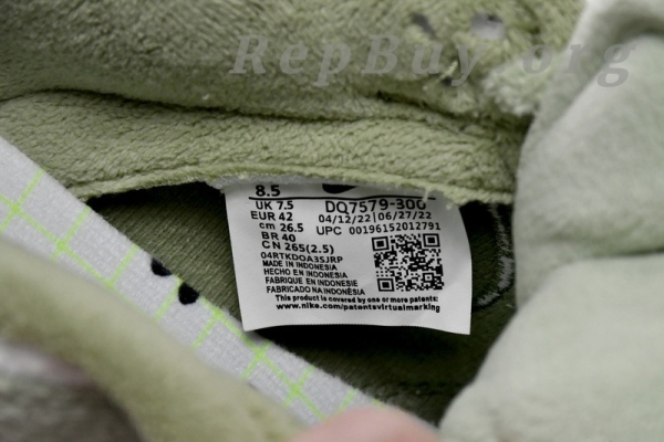 Top Version Nike Dunk Low ’Fleece‘’ DQ7579-300 - 图片 9