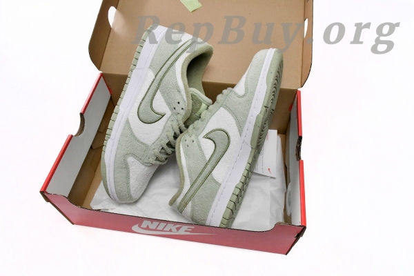 Top Version Nike Dunk Low ’Fleece‘’ DQ7579-300 - 图片 15
