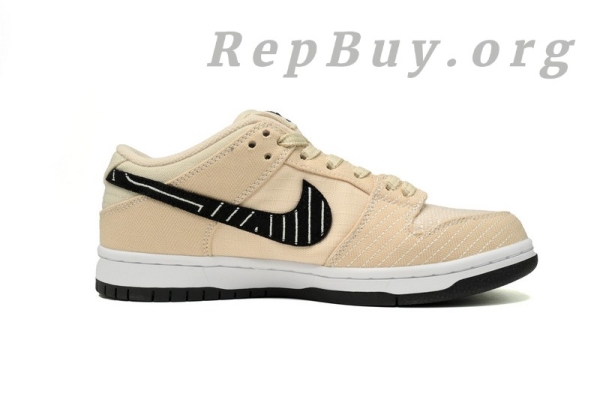 Top Version Nike Dunk Low Albino & Preto FD2627-200 - 图片 2
