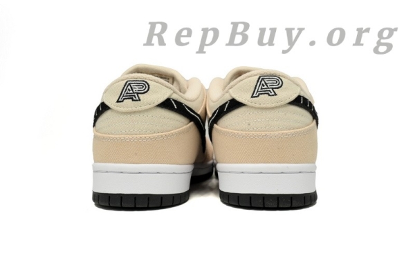 Top Version Nike Dunk Low Albino & Preto FD2627-200 - 图片 3
