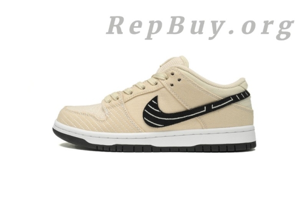 Top Version Nike Dunk Low Albino & Preto FD2627-200