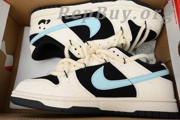 Top Version Nike Dunk Low Blueberry Panda DD1391-100 - 图片 10