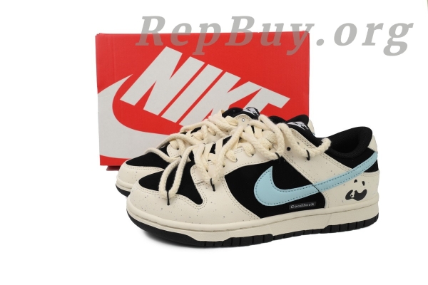 Top Version Nike Dunk Low Blueberry Panda DD1391-100 - 图片 11