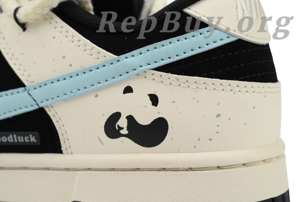 Top Version Nike Dunk Low Blueberry Panda DD1391-100 - 图片 9