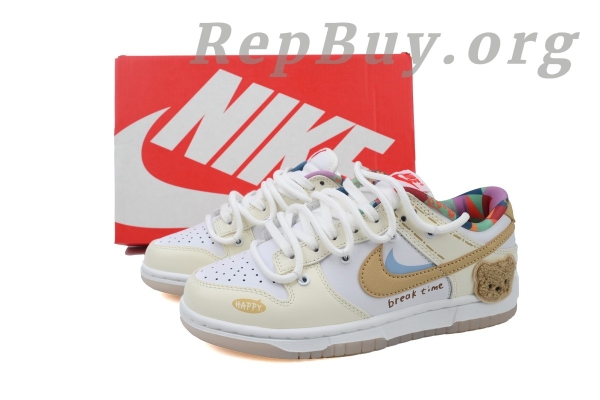 Top Version Nike Dunk Low Cake Bear FN8913-141 - 图片 11