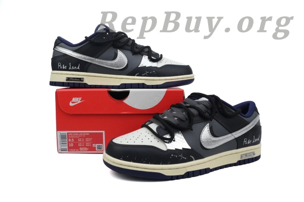 Top Version Nike Dunk Low Dark series FV8106-181 - 图片 10