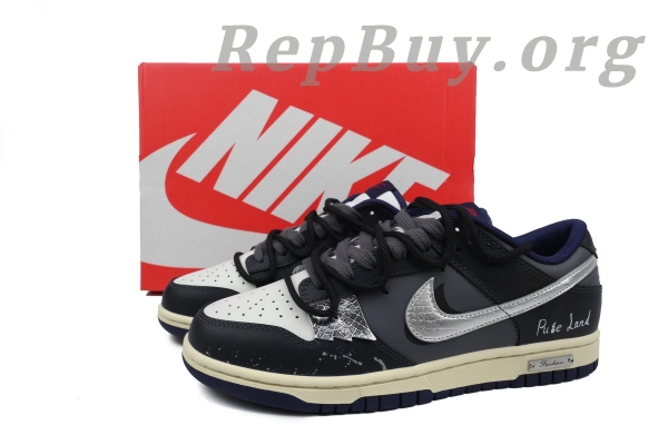 Top Version Nike Dunk Low Dark series FV8106-181 - 图片 11