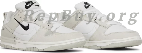 Top Version Nike Dunk Low Disrupt 2 Pale Ivory Black (Women's) DH4402-101 - Image 4