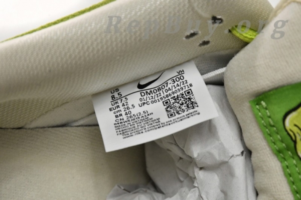 Top Version Nike Dunk Low Green Apple DM0807-300 - 图片 13