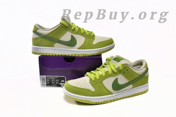 Top Version Nike Dunk Low Green Apple DM0807-300 - 图片 17