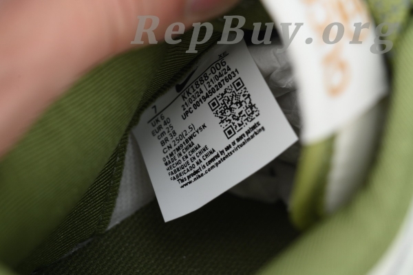 Top Version Nike Dunk Low Gucci Green White Custom KK1888-006 - 图片 8