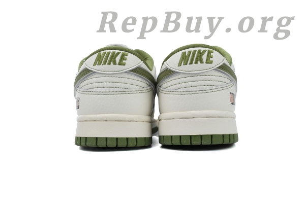 Top Version Nike Dunk Low Gucci Green White Custom KK1888-006 - 图片 3