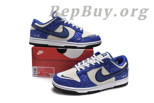 Top Version Nike Dunk Low Jackie Robinson DV2203-400 - 图片 16