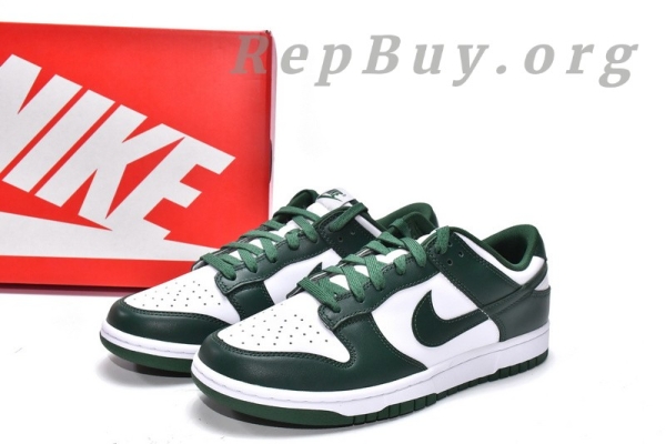 Top Version Nike Dunk Low Michigan State DD1391-101 - 图片 11