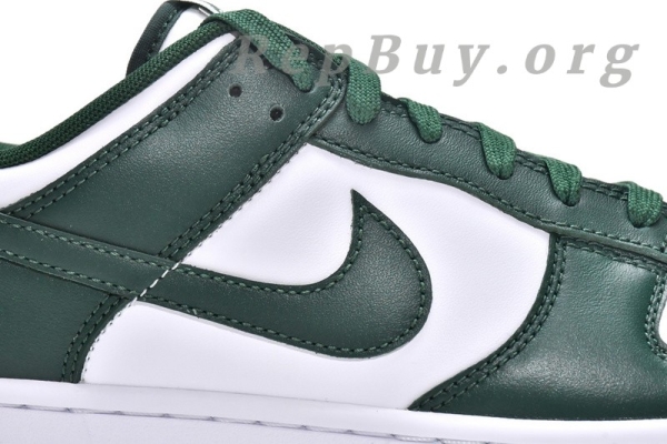 Top Version Nike Dunk Low Michigan State DD1391-101 - 图片 13