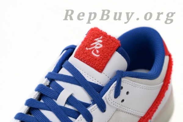 Top Version Nike Dunk Low Retro PRM Year of the Rabbit White Rabbit (2023) FD4203-161 - 图片 7