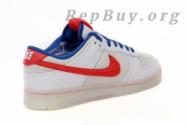 Top Version Nike Dunk Low Retro PRM Year of the Rabbit White Rabbit (2023) FD4203-161 - 图片 8
