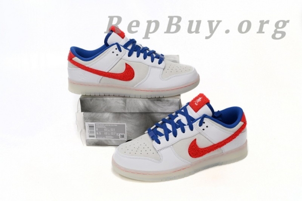 Top Version Nike Dunk Low Retro PRM Year of the Rabbit White Rabbit (2023) FD4203-161 - 图片 13