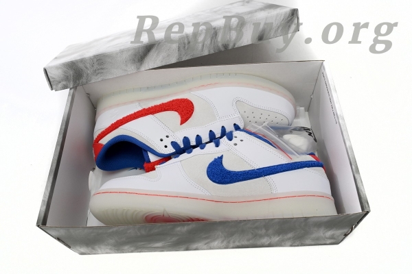 Top Version Nike Dunk Low Retro PRM Year of the Rabbit White Rabbit (2023) FD4203-161 - 图片 15
