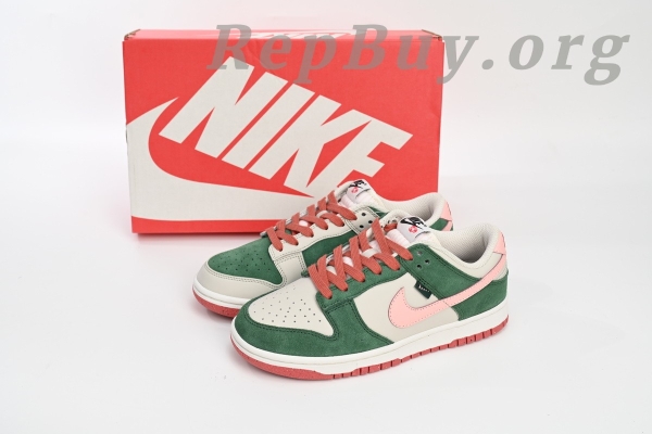 Top Version Nike Dunk Low SE All Petals United Fir Green FN8923-061 - Image 15
