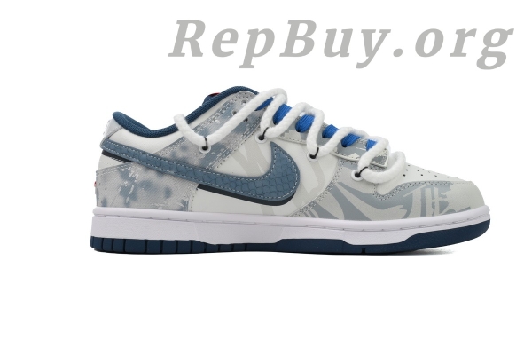 Top Version Nike Dunk Low Silver Dragon DD1391-400 - 图片 2