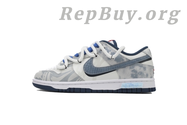 Top Version Nike Dunk Low Silver Dragon DD1391-400
