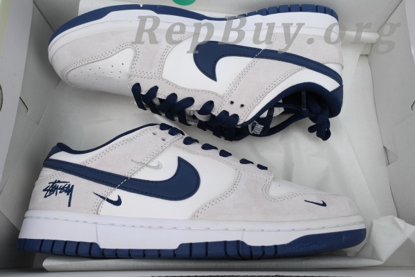 Top Version Nike Dunk Low Stussy Custom KK1888-003 - 图片 10