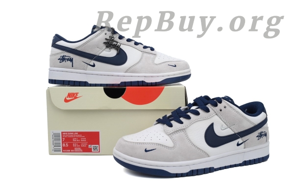 Top Version Nike Dunk Low Stussy Custom KK1888-003 - 图片 12