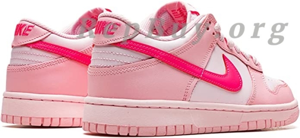 Top Version Nike Dunk Low Triple Pink DH9765-600 - 图片 4
