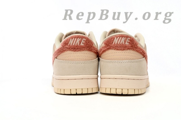 Top Version Nike Dunk Low WMNS “Terry Swoosh” DZ4706-200 - 图片 4