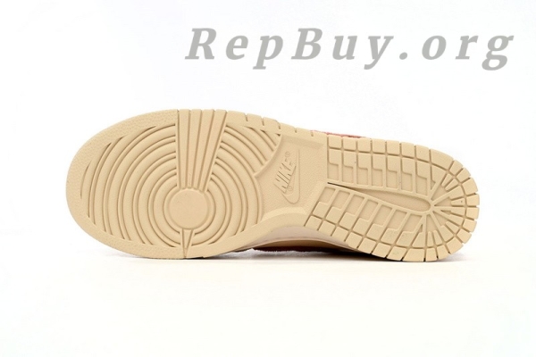Top Version Nike Dunk Low WMNS “Terry Swoosh” DZ4706-200 - 图片 5