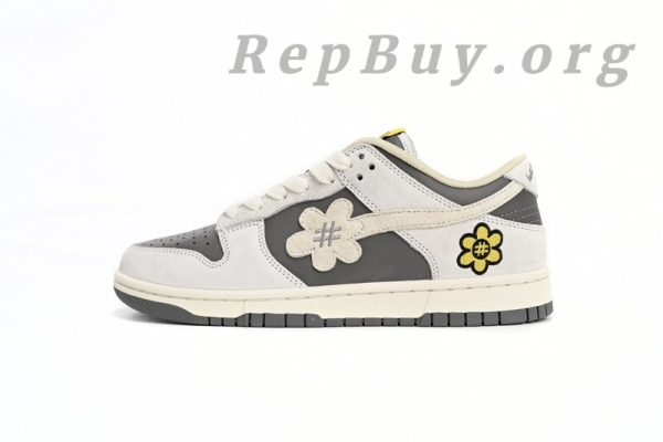 Top Version Nike Dunk Low WTP"MOSS" Beige Gray WTPS 1063-32-024 - Image 2