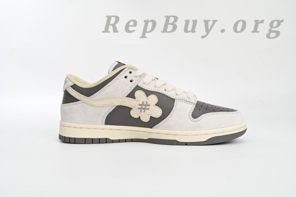Top Version Nike Dunk Low WTP"MOSS" Beige Gray WTPS 1063-32-024 - Image 3