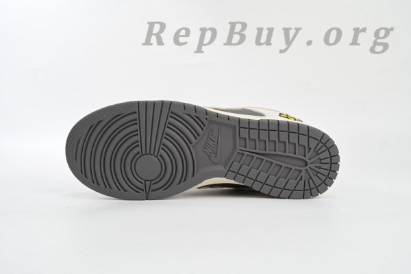 Top Version Nike Dunk Low WTP"MOSS" Beige Gray WTPS 1063-32-024 - Image 5