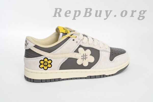 Top Version Nike Dunk Low WTP"MOSS" Beige Gray WTPS 1063-32-024 - Image 9
