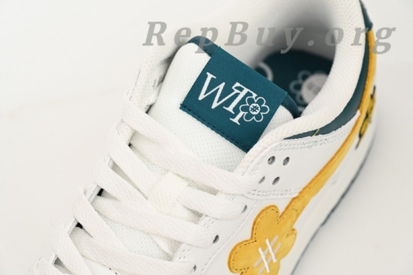 Top Version Nike Dunk Low WTP"MOSS" DUNK Beige Sun Yellow WTPS 1124-93-300 - Image 7
