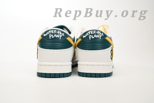 Top Version Nike Dunk Low WTP"MOSS" DUNK Beige Sun Yellow WTPS 1124-93-300 - Image 4