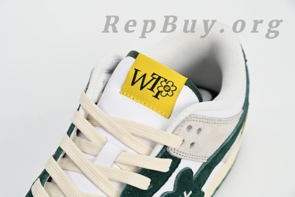 Top Version Nike Dunk Low WTP"MOSS" White Blue WTPS 124-93-034 - Image 7