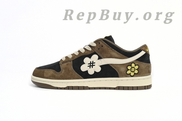 Top Version Nike Dunk Low WTP"MOSS" White Rice Dumplings WTPS 119-42-032 - Image 2