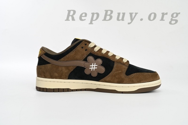 Top Version Nike Dunk Low WTP"MOSS" White Rice Dumplings WTPS 119-42-032 - Image 3
