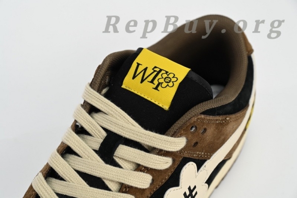 Top Version Nike Dunk Low WTP"MOSS" White Rice Dumplings WTPS 119-42-032 - Image 7