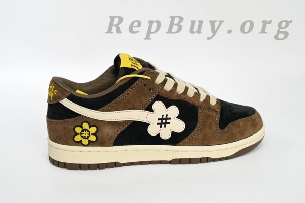 Top Version Nike Dunk Low WTP"MOSS" White Rice Dumplings WTPS 119-42-032 - Image 9