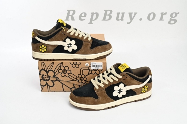 Top Version Nike Dunk Low WTP"MOSS" White Rice Dumplings WTPS 119-42-032 - Image 14
