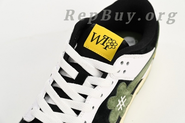 Top Version Nike Dunk Low WTP"MOSS" WTPS 124-93-040 - 图片 7