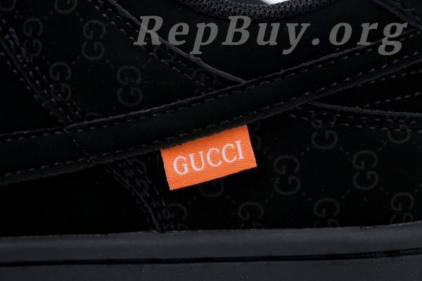 Top Version Nike Dunk Low x  Gucci Black Custom FC1688-140 - 图片 9