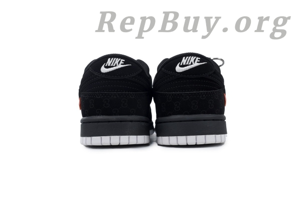 Top Version Nike Dunk Low x  Gucci Black Custom FC1688-140 - 图片 3