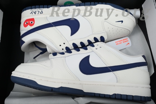 Top Version Nike Dunk Low, Play Beige White Custom, High Quality Replica Sneakers, Best Fake Nike Dunks, 1:1 Replica KK1888-008, Premium Copy Shoes, Unauthorized Authentic Nike Dunk